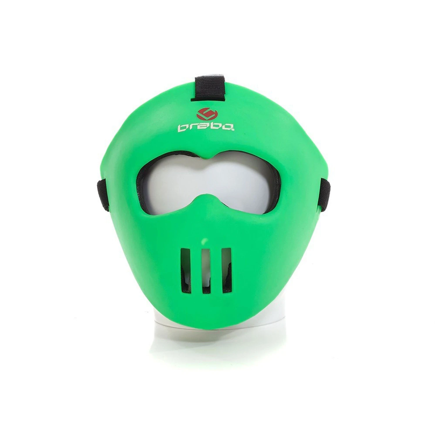 Brabo Face Mask Gezichtsbeschermer Junior Lime Green 1 Brabo Face Mask Gezichtsbeschermer Junior Lime Green
