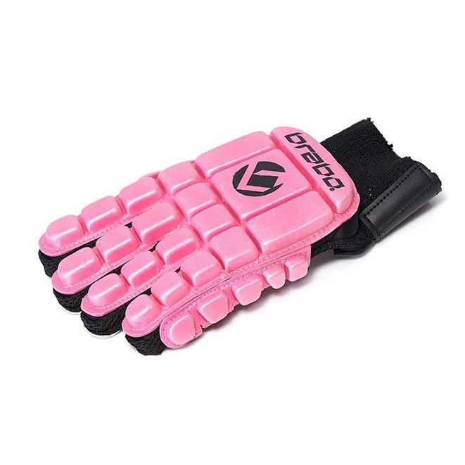 Brabo F3 Full Finger Foam Glove Hockeyhandschoen Pink 1 Brabo F3 Full Finger Foam Glove Hockeyhandschoen Pink