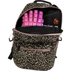 Brabo Fun Leopard Backpack Hockeytas Junior Furry -StickMeister 129795 505 06 2