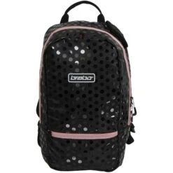 Brabo Fun Polka Backpack Hockeytas Junior Black