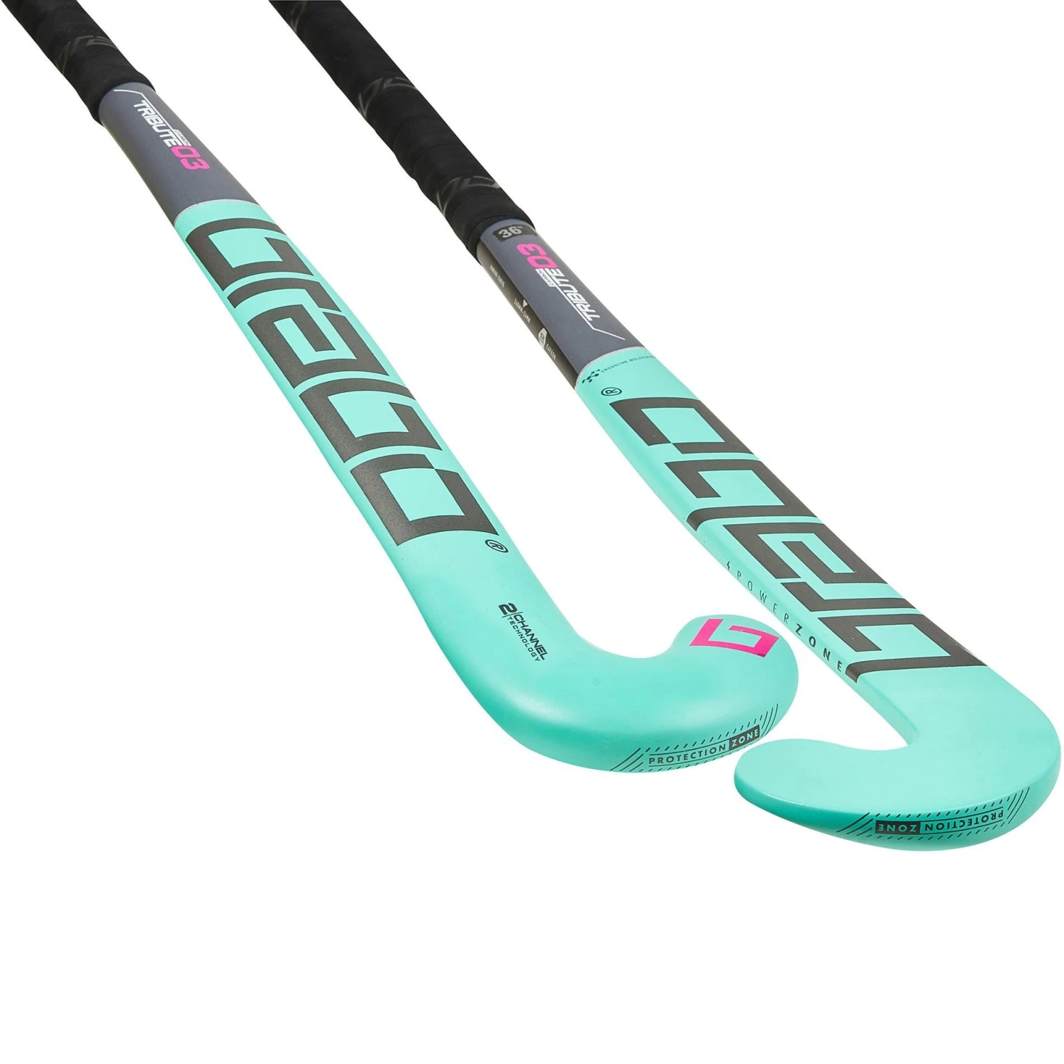 Brabo G-Force TC-3 Hockeystick Junior Aqua 6 Brabo G-Force TC-3 Hockeystick Junior Aqua - Afbeelding 6