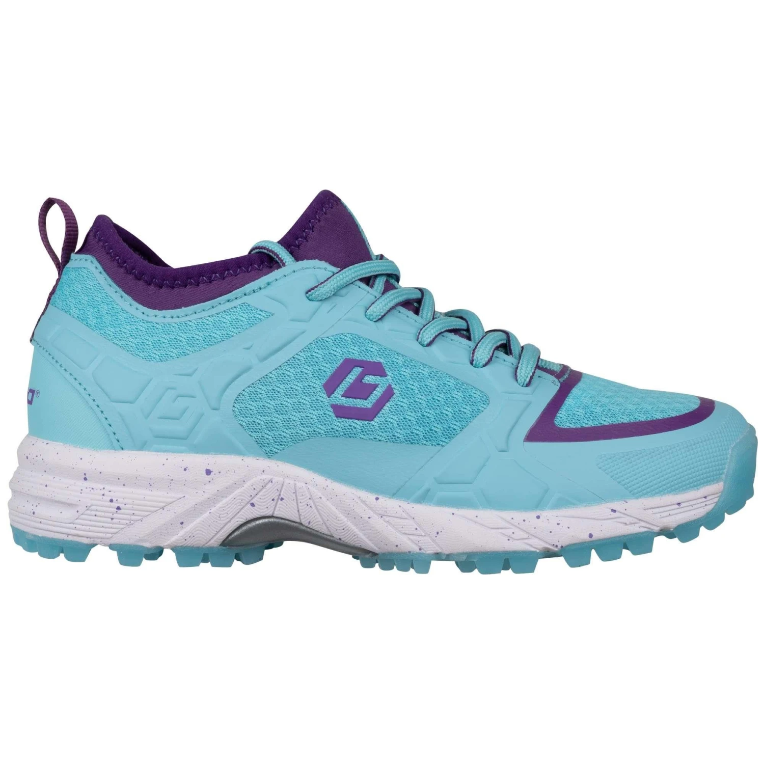 Brabo Elite 316.21042 Hockeyschoenen Junior Mint Purple 1 Brabo Elite 316.21042 Hockeyschoenen Junior Mint Purple