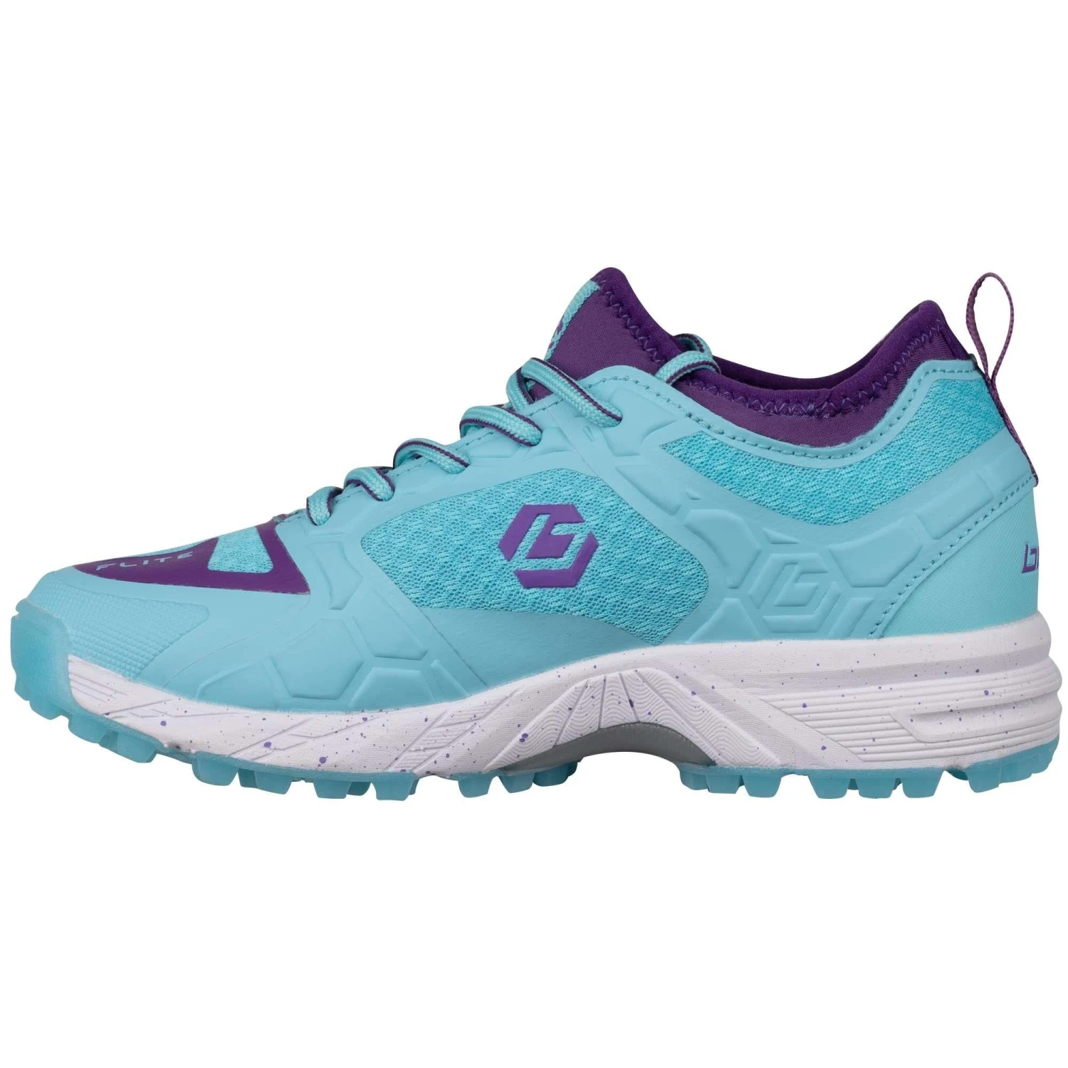 Brabo Elite 316.21042 Hockeyschoenen Junior Mint Purple 2 Brabo Elite 316.21042 Hockeyschoenen Junior Mint Purple - Afbeelding 2