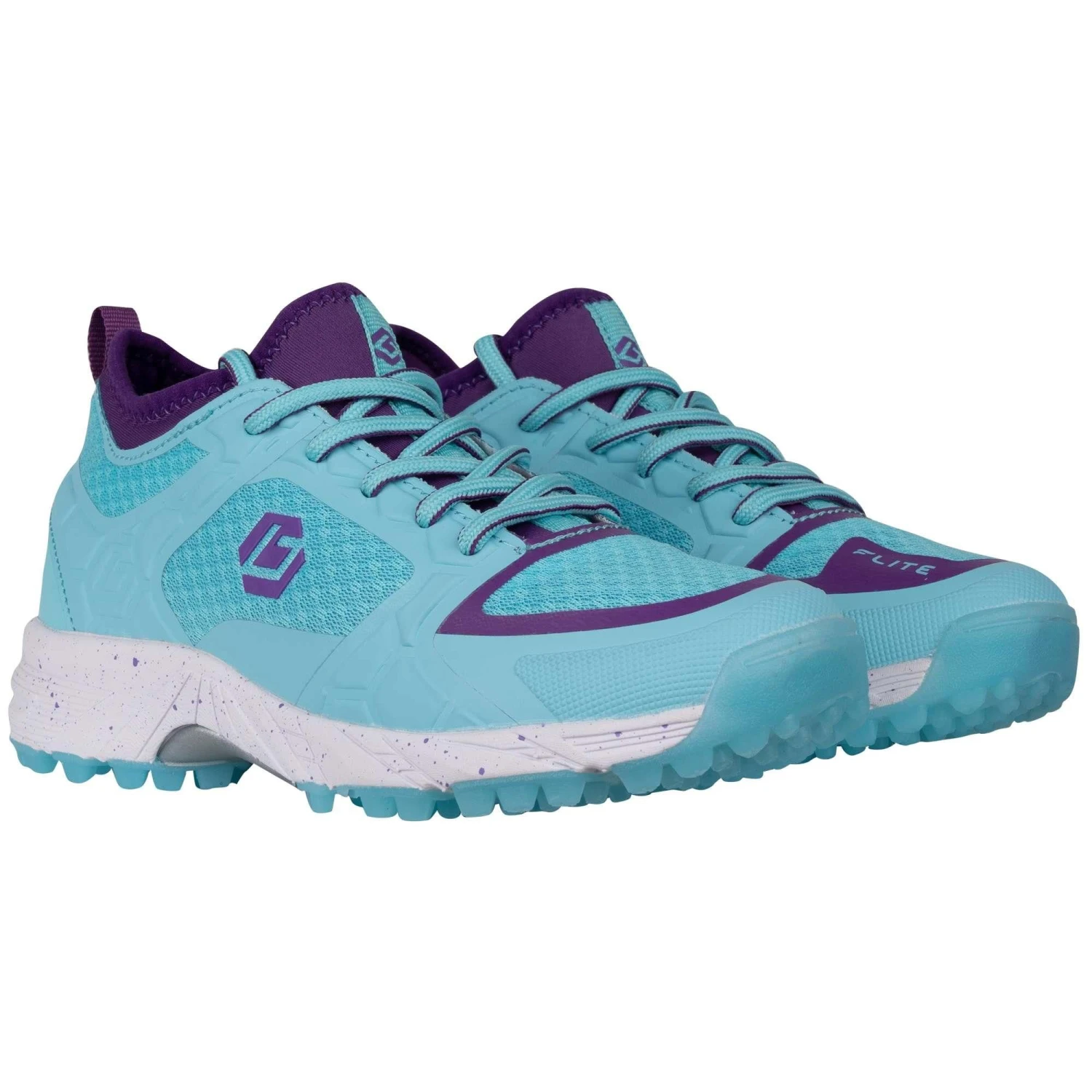 Brabo Elite 316.21042 Hockeyschoenen Junior Mint Purple 3 Brabo Elite 316.21042 Hockeyschoenen Junior Mint Purple - Afbeelding 3