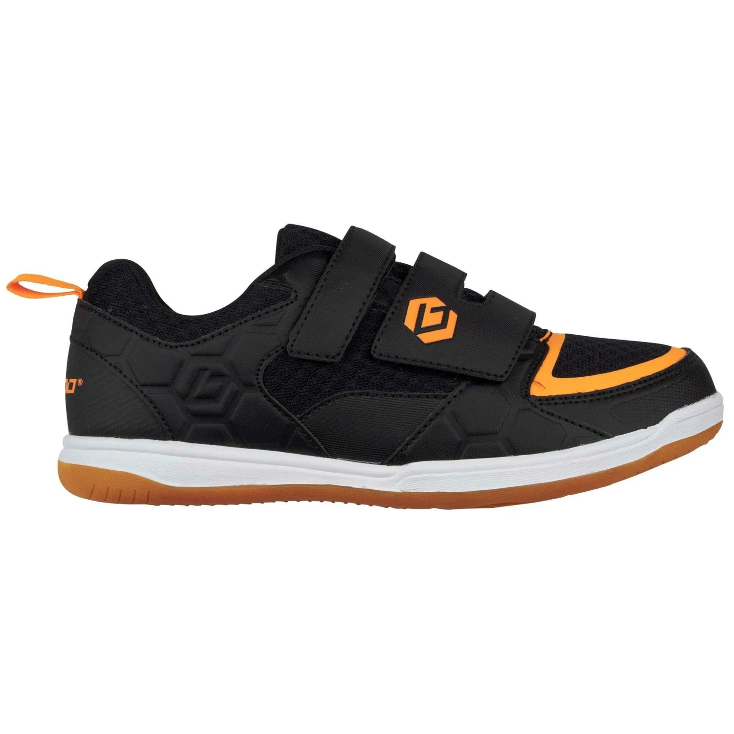 Brabo Velcro Indoor 316.21022 Hockeyschoenen Juniorblack Orange 1 Brabo Velcro Indoor 316.21022 Hockeyschoenen Juniorblack Orange