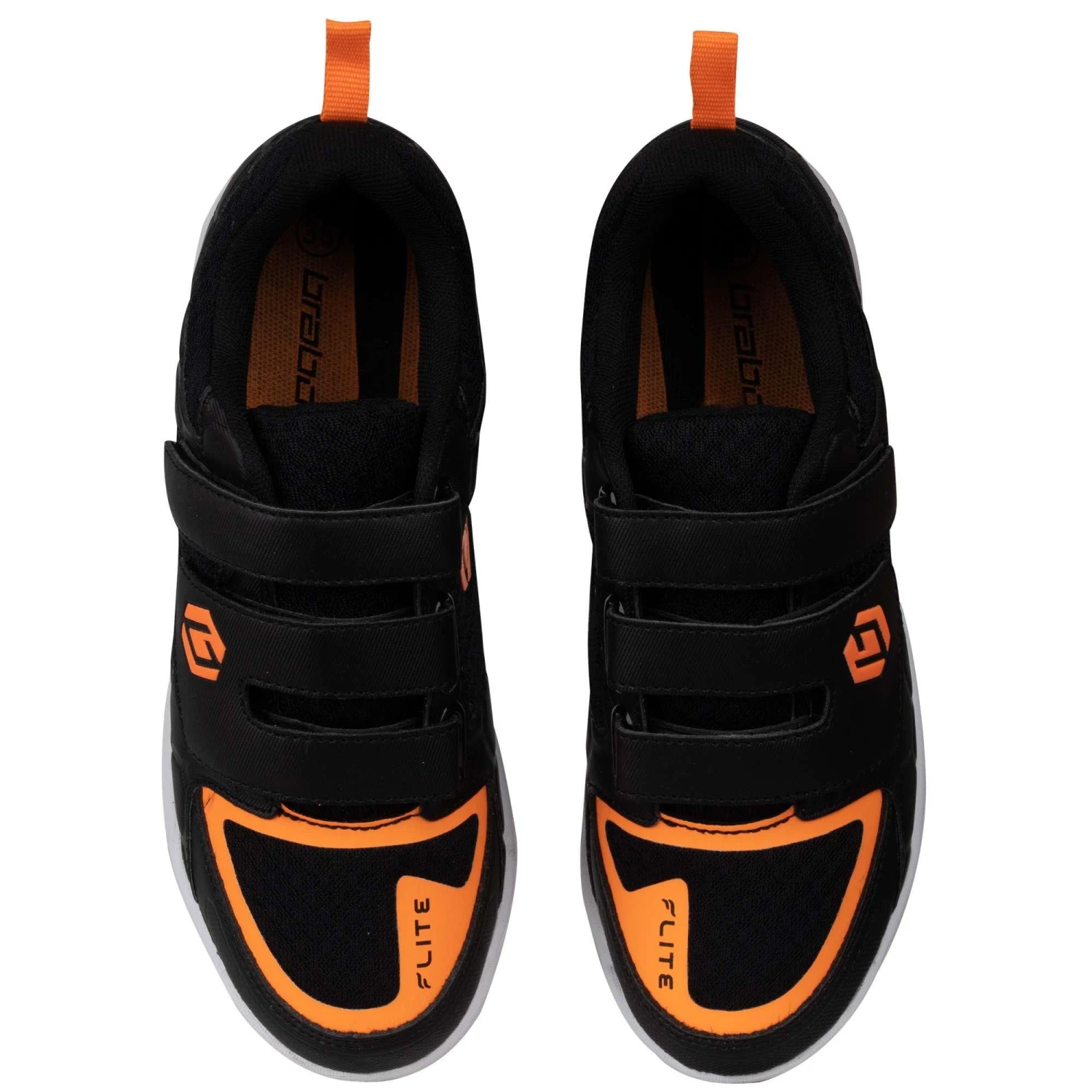 Brabo Velcro Indoor 316.21022 Hockeyschoenen Juniorblack Orange 6 Brabo Velcro Indoor 316.21022 Hockeyschoenen Juniorblack Orange - Afbeelding 6
