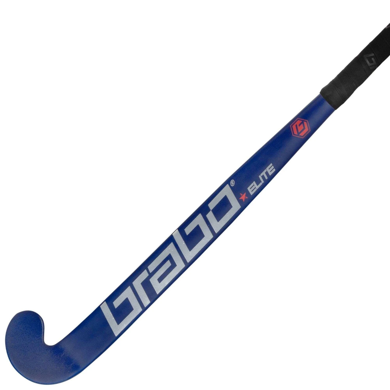 Brabo Elite 2 WTB TeXtreme Classic Curve Hockeystick Blue Silver 2 Brabo Elite 2 WTB TeXtreme Classic Curve Hockeystick Blue Silver - Afbeelding 2