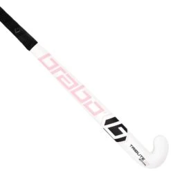 Brabo IT TC-30 Classic Curve Zaalhockeystick Junior White Pink