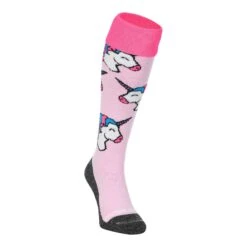 Brabo Unicorn Hockeysokken Soft Pink