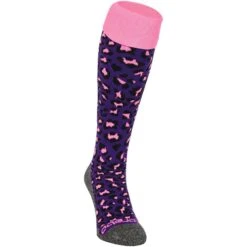 Brabo Cheetah Hockeysokken Purple