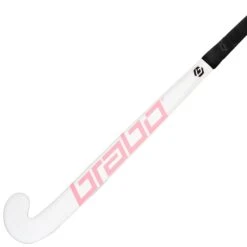 Brabo IT TC-30 Classic Curve Zaalhockeystick White Pink -StickMeister 130943 000 02 2